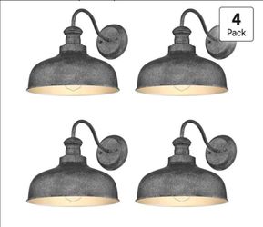 Barn-style / industrial wall lamp (4 new units) 🆕