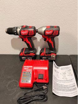 New Milwaukee M18 Drill And Impact Driver Kit