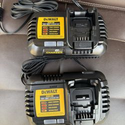 1  $60 2 $110 Dewalt Charger Rapido