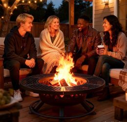 Fire pit 2 in 1 new in the box