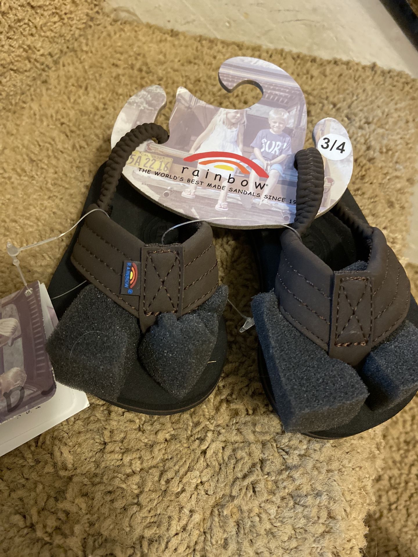 Sandals (3-4 toddler) RAINBOW SANDALS