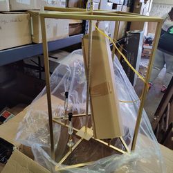 Progress Lighting palacio 26" x 15" x 15" Chandelier Pendant Light Fixture In Vintage Gold, few available