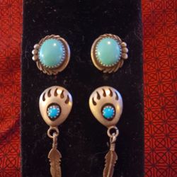 Old Pawn/Southwestern Style Earrings Sets
