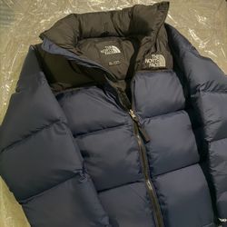 Navy North Face Puffer