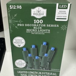 Pro Decorator Series Blue Micro Lights 