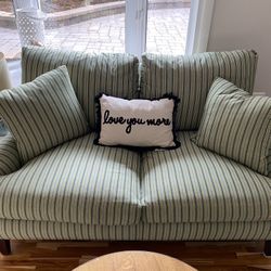 Crate And Barrel Loveseat 