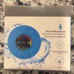 Water Proof Speaker With Suction Grip