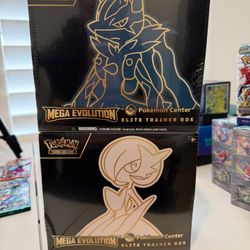 NEW Pokemon Center Mega Evolution ETB Bundle