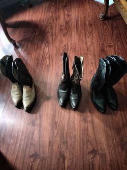 3 Pairs Of Boots (20 For Each)