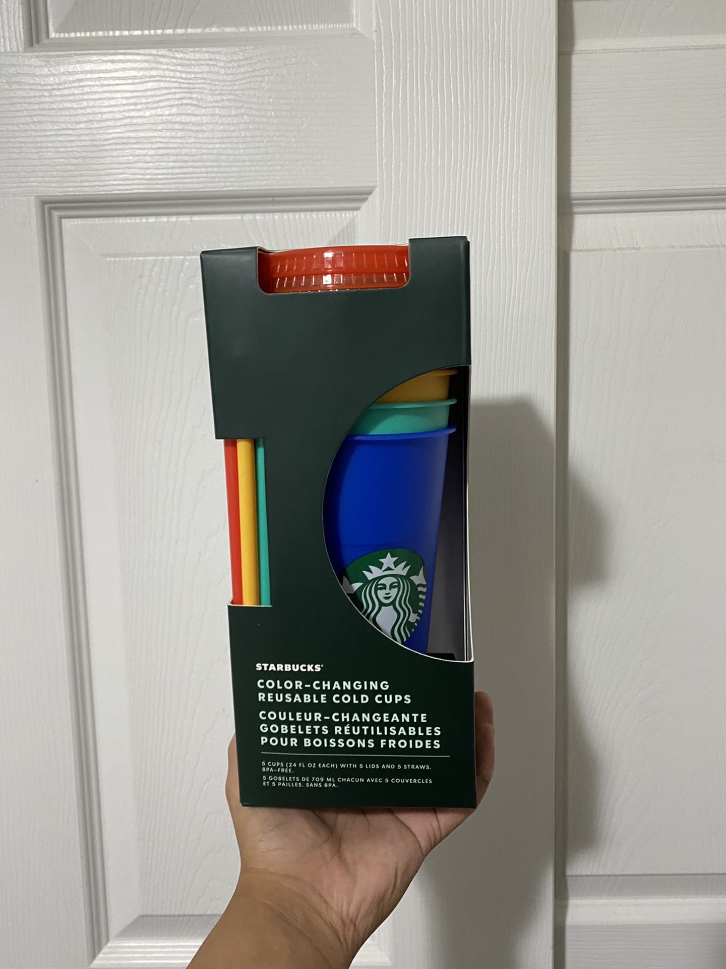 Starbucks Color Changing Reusable Cups