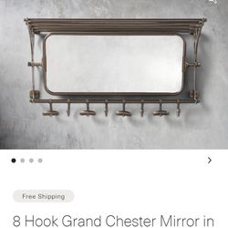 Arhaus Chester Mirror Hooks 