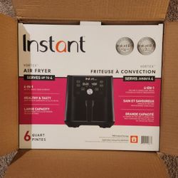NEW!  Instant Vortex  6 Quart Air Fryer 