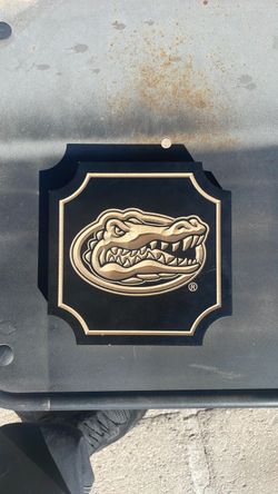 Florida gator’s wooden poster