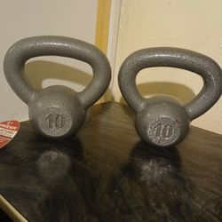 10lb Kettlebells