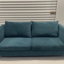 BRAND NEW Velvet Long Couch Sofa (FREE DELIVERY)