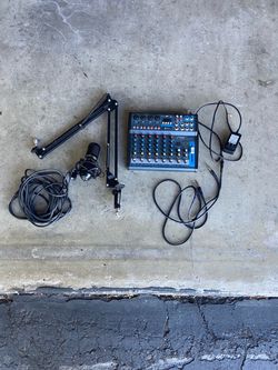Studio recording equipment