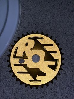 Ros Gold Single Speed Sprocket 33th