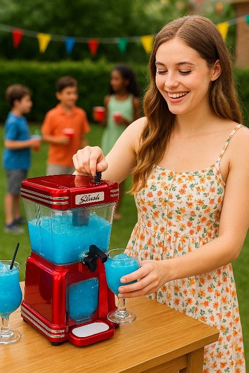 🌟 NEW Nostalgia Retro Slush Drink Maker 🍧 🌟