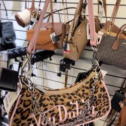 Von Dutch Cheetah Bag