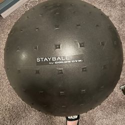 Golds Gym Exercise Large 26 Inch ball with sand for Sale in Nashville TN OfferUp