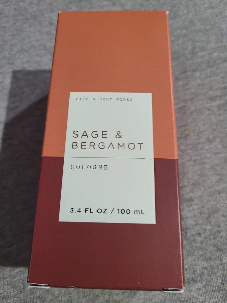 Mens Bath And Body Works Sage & Bergamot 3.4 