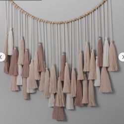Pottery Barn Teen Tassel Wall Hanging 