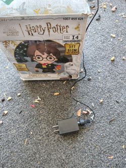 Harry Potter 3 ft tall inflatable (MAKE OFFER NOT FIRM ON PRICE)