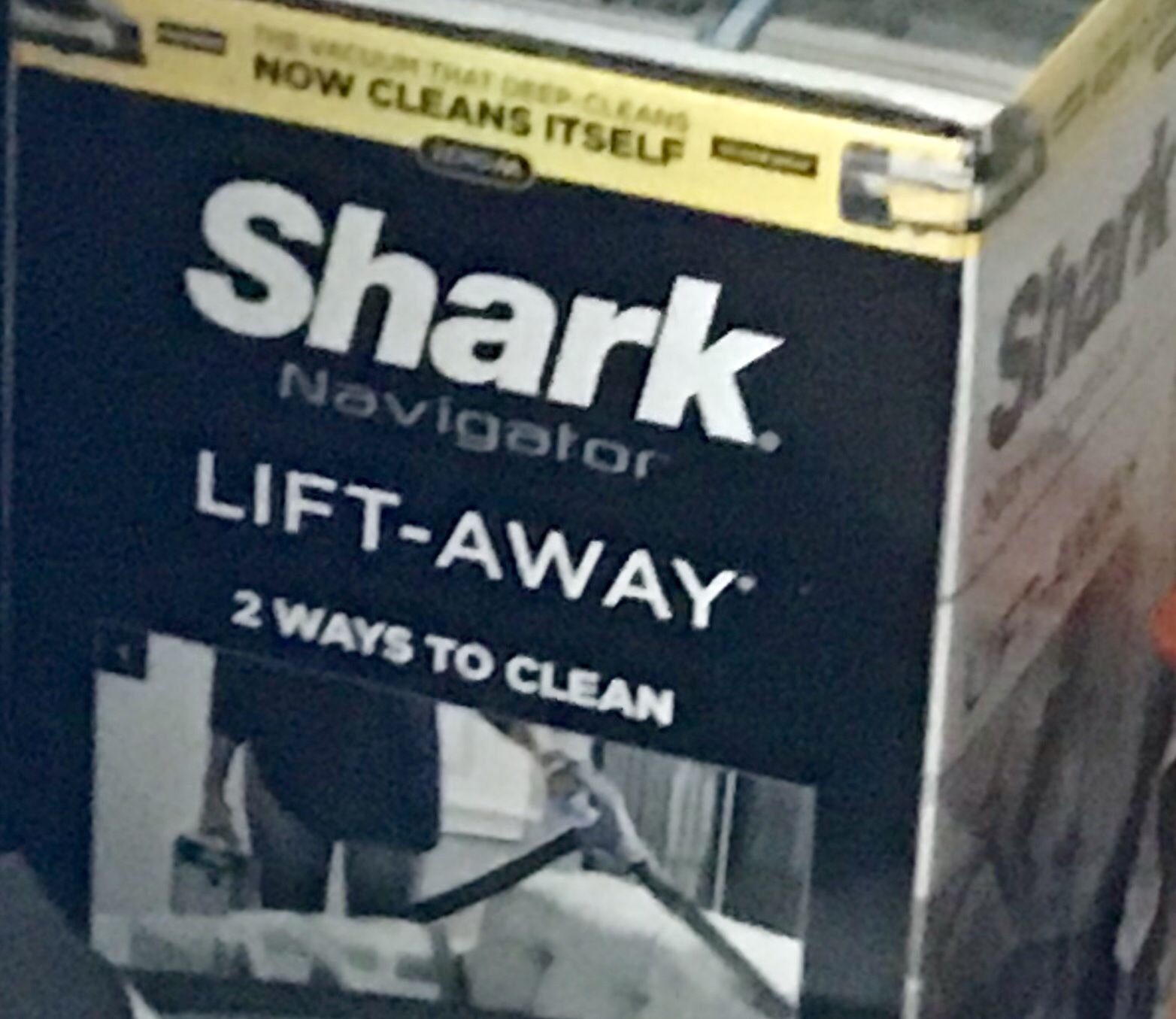 Shark lift away vacuum