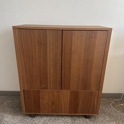 Brown Wood Cabinet