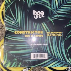 boa long board wheels 100×65 mm