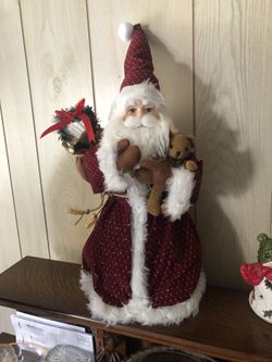 Santa Claus doll with Certificate of Authenticity