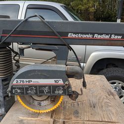 Tool; Radial Arm Saw 10" 