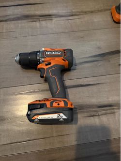 Ridgid drill and battery brand new