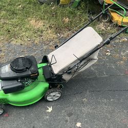 Lawnboy self propelled lawn mower with bagger