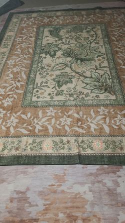 8x10 floral design area rug