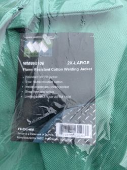 Welding jackets