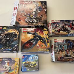 LEGO SUPERHEROES (OPEN BOX) Bundle - 7 Sets