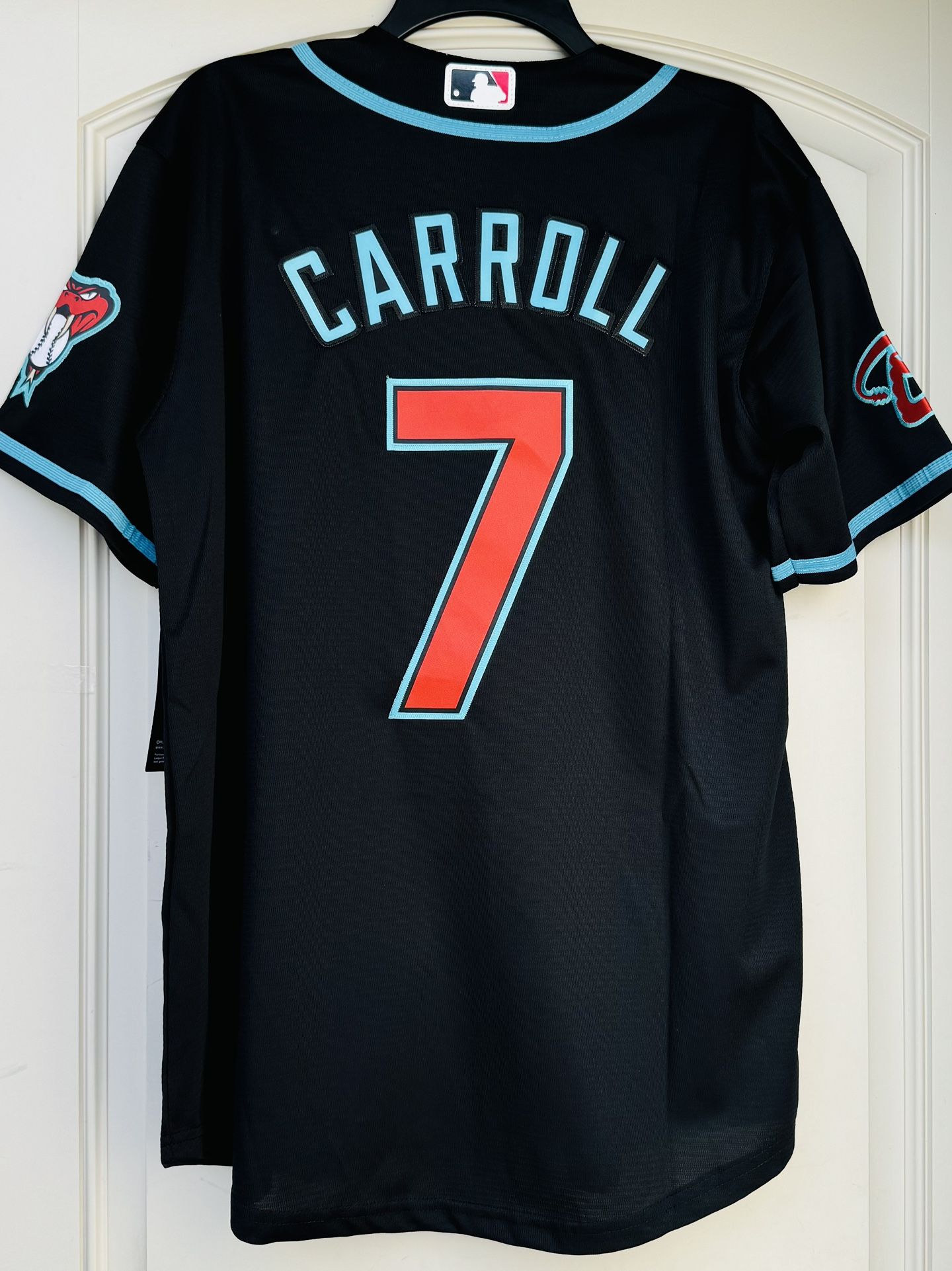 XL + 2XL - DBACKS #7 CORBIN CARROLL JERSEY