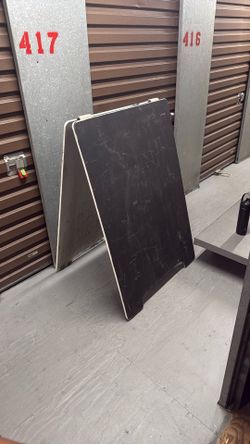 2 Sided Chalkboard Stand