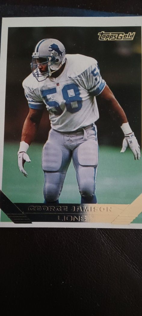 George Jamison Football Card