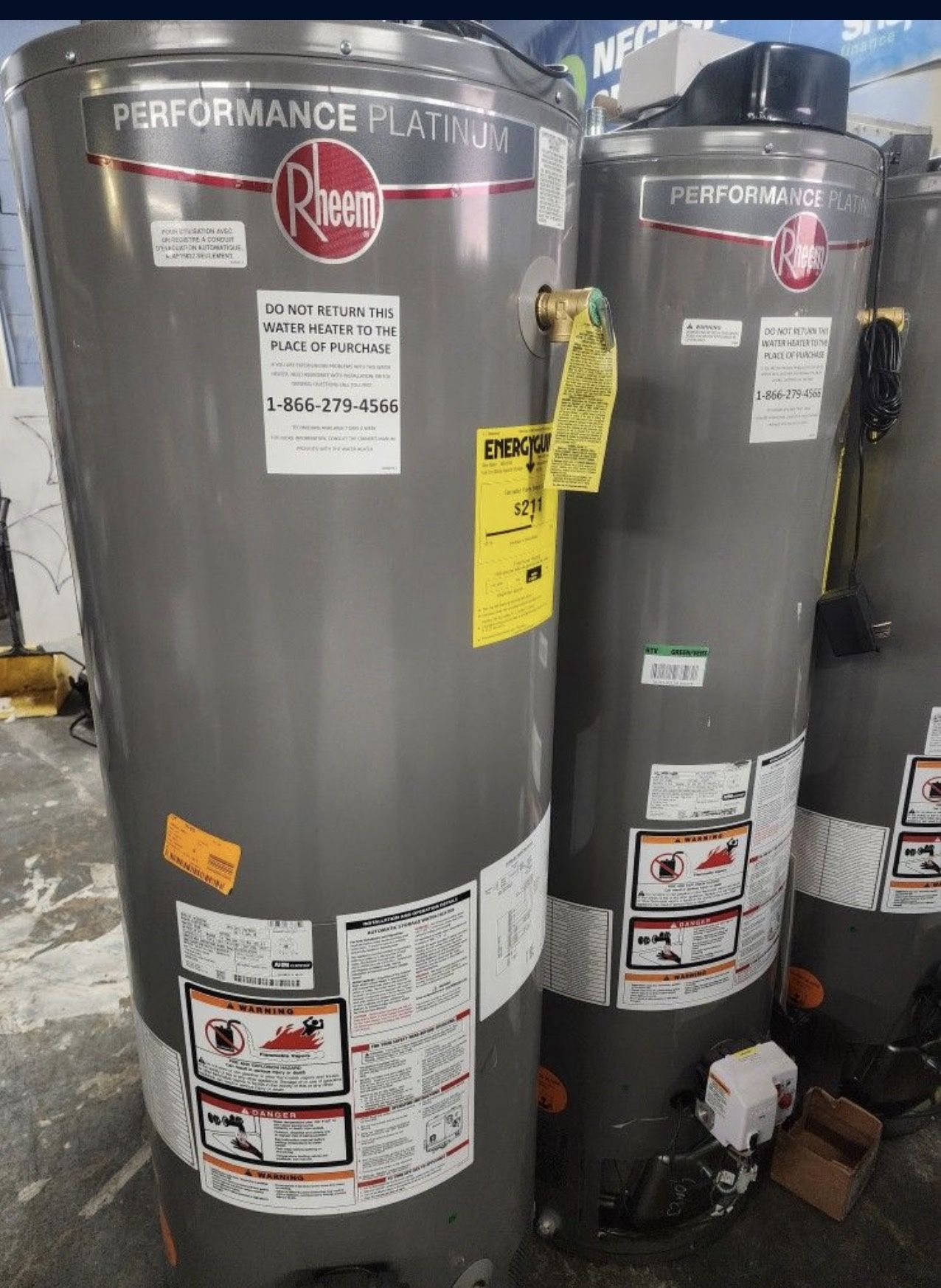 Free Delivery 🚚 Natural Gas Water Heater Rheem