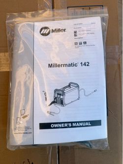 Millermatic 142 MIG welder (Part #907838) Brand new never used in box