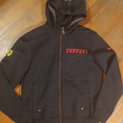 Size Small Ferrari Hoodie Full Zip Coat Jacket Puma 