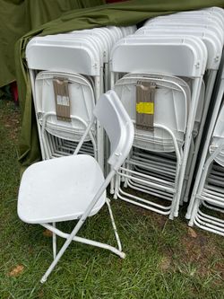 White Folding Chairs Comseat