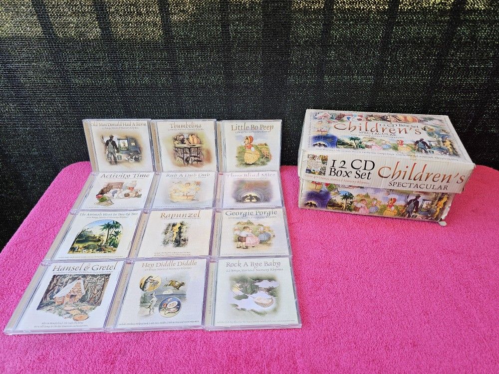 Children's Spectacular by Various Artists 12 CD Box Set Over 400 Songs & Stories