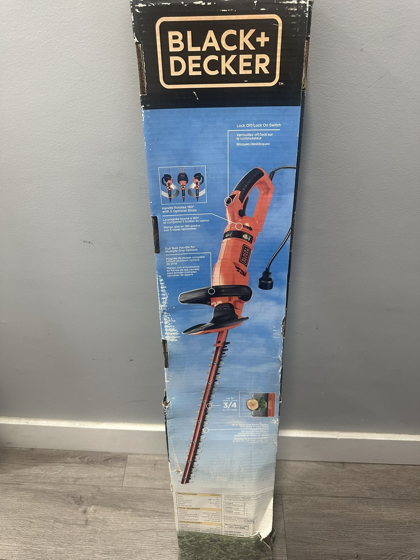Black and decker trimmer