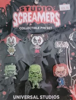 Universal Studio Screamers Pins