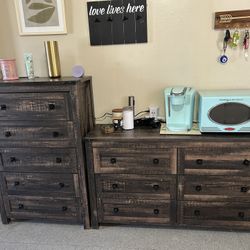 Tall Slim Dresser And Slim 6 Drawer Dresser 