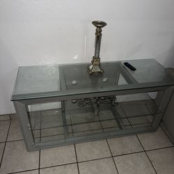 Glass Tv Table