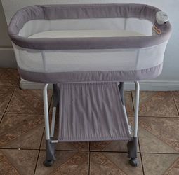 Gray Baby Bassinet